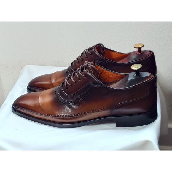 Elegant Brown Leather Men\'s Dress Shoes main image 7